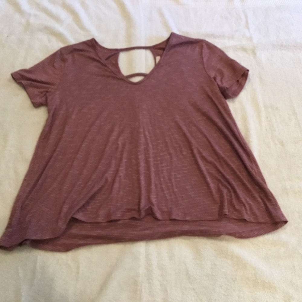 Pink/purple Lush top
